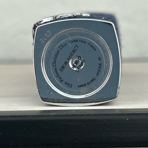 Dior Addict refillable contour Lipstick Case in denim and silver lettering. - Picture 6 of 6